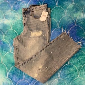 High-Rise Crop Jeans by BLANKNYC. Size 25. NORDSTROM.